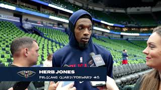 Herb Jones | Pelicans vs. Thunder Game 4 Shootaround | 2024 NBA Playoffs