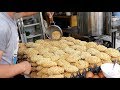 Thai Street Food - SEAFOOD GRAVY NOODLES & SHRIMP FRIED RICE Bangkok Thailand