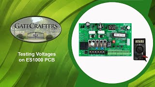 Gate Crafters: Testing Voltages On ES100 PCB