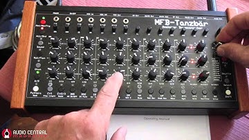 MFB Tanzbär Sound Parameters