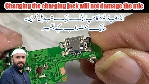 How to change any android mobile phone Micro USB Charging port jack easily