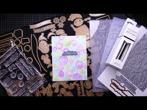 Spellbinders July 2026 All Clubs Create Unboxing & Stencil of the Month Tutorial! Christmas in July!