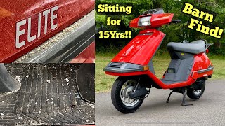 Resurrecting a Honda Elite After Sitting Abandoned For 15 Years!