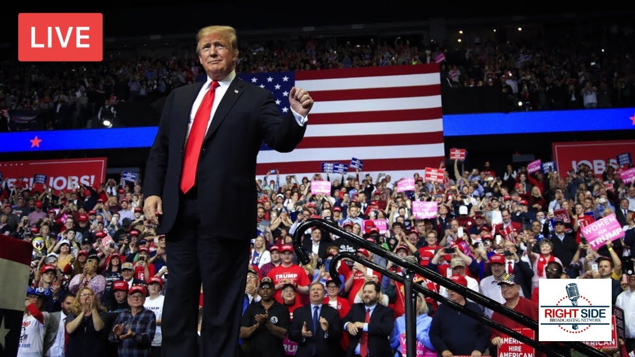 President Donald Trump Rally LIVE in Cincinnati, OH 8/1/19 - YouTube