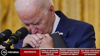 ALERTA: índice de aprobación de Joe Biden llegó a su NIVEL MÁS BAJO | Noticias 20/5/2022