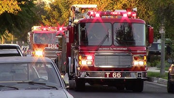 LAFD Engine 66, Light Force 66 & Rescue 266