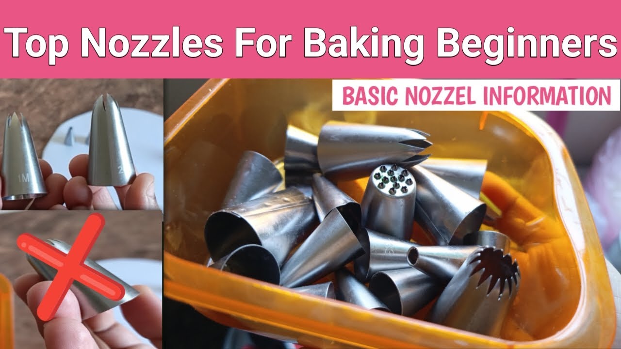 HOW TO BUY NOZZLES For Cake - Beginners Ke Liye Nozzle Guide - Start Mein Kon Se Nozzle Zarori Hain?
