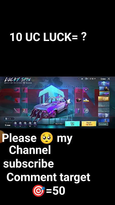 10 uc me Amble Anchar Ornament #bgmi #spin #shorts #pubgmobile #subscribe #lucky
