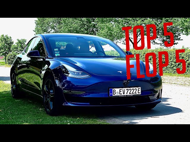 Tesla Model 3 – Top 5 + Flop 5 nach 30.000 km 