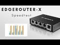 Edgerouter X Speedtest