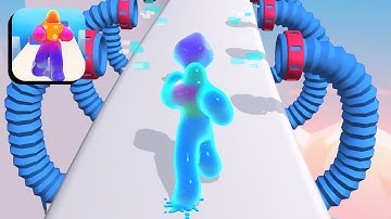 Blob Runner 3D - All Levels Gameplay Android,ios 23 #Shorts