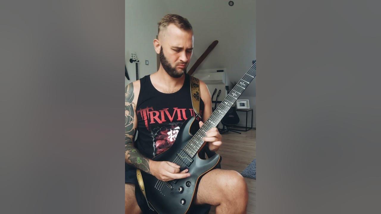 TRIVIUM-Bury me with my screams #trivium #guitarsolo #mattheafy #newsong