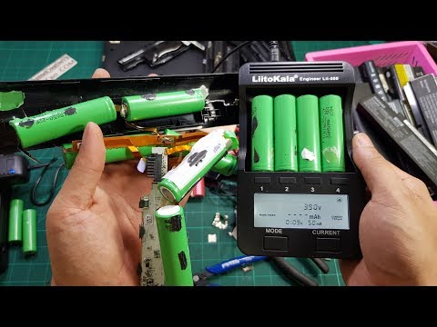 How To Get And Test 18650 Battery In Old Laptop