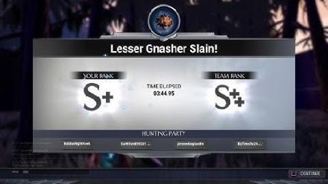 Dauntless | Gameplay | Lesser Gnasher (Ostian Repeaters)