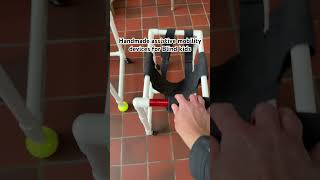 Handmade adaptive mobility devices for blind children at the Perkins School for the Blind #blind