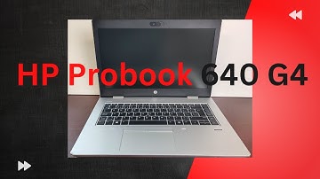 HP Brightness Keys FIX - HP Probook 640 G4 - Win 11