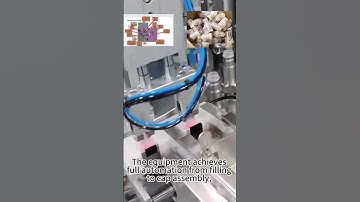 The bottle cap automatic assembly machine + canning machine in 2025#PackagingMachine #AutoCanning