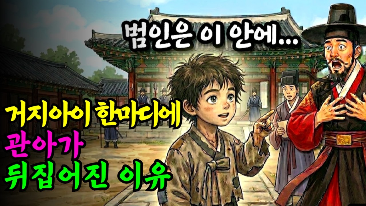 [야담한판] 미쳤다고 손가락질당하던 거지 아이의 정체 | 야담 오디오북 옛날이야기 전설 수면동화 민담