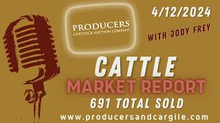 4-12-2024 - Cattle Market Report - Producers Livestock Auction Company by Bluestem Digital Ag 176 views 1 month ago 2 minutes, 12 seconds