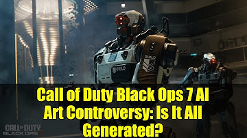 Call of Duty Black Ops 7 AI Art Controversy: Is It All Generated?