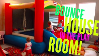 Facebook Live - Bounce House in the Play Room