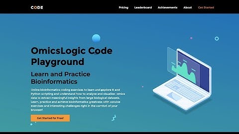 Omics Logic Code Playground Launch - October 15