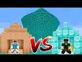 DESAFIO DA BASE VS TSUNAMI DE DIAMANTES NO MINECRAFT !! SOBREVIVEMOS E FICAMOS RICOS ?