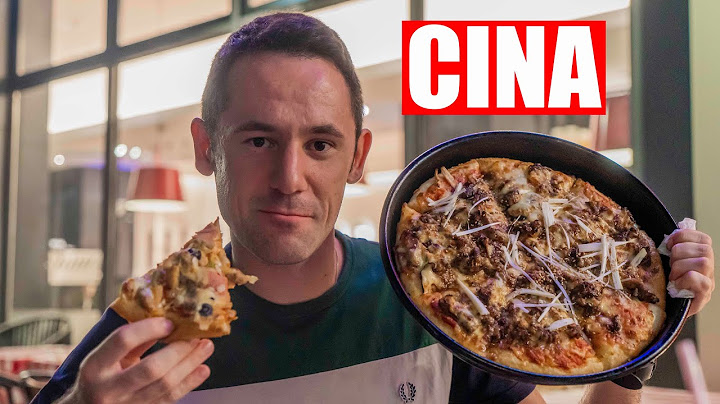HO MANGIATO LA PIZZA IN CINA | Questa NON è pizza ma...