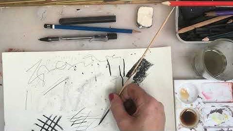 Drawing Masterclass - Mark Making | TRC Art Department