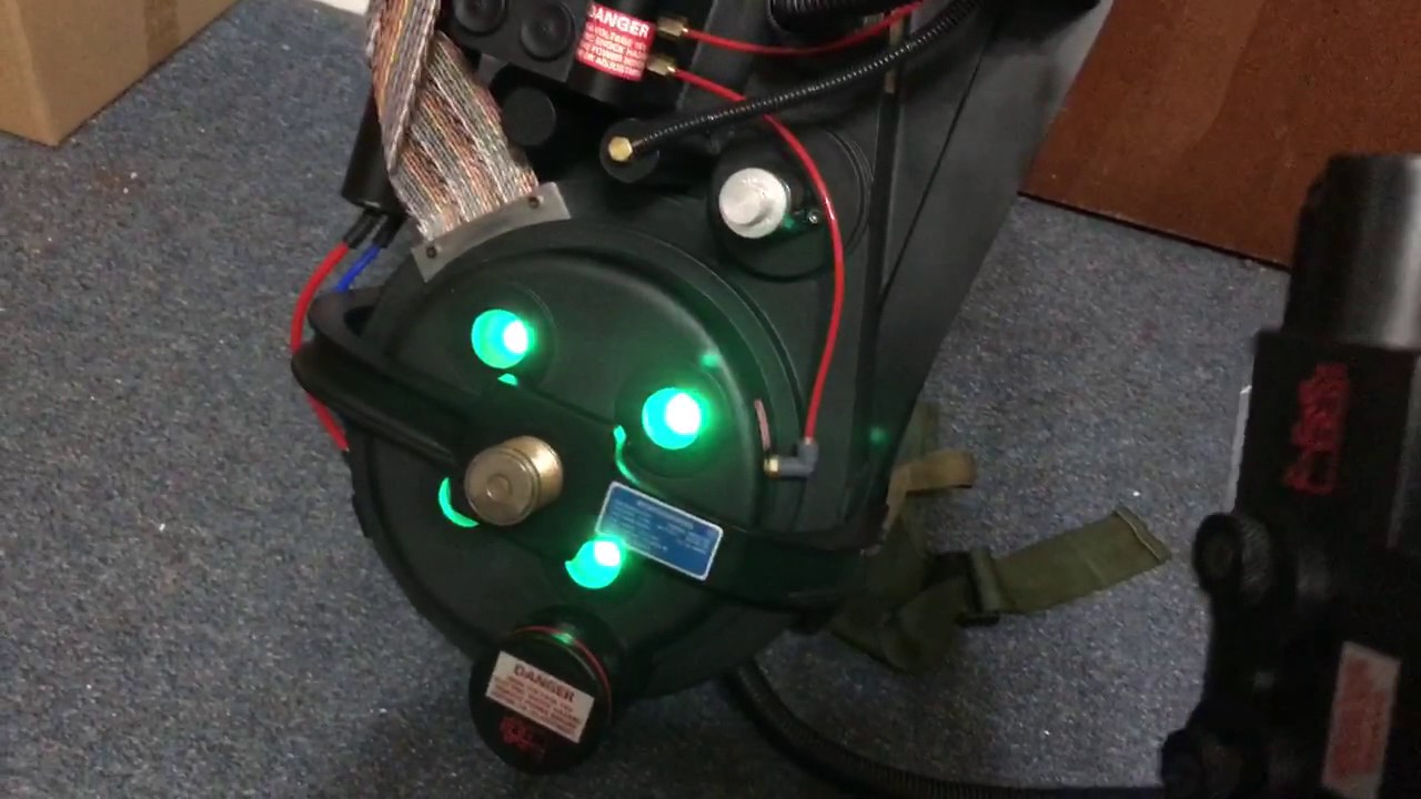 Ghostbusters GB2 Proton Pack with TVG Light/Sound Effect & Venting