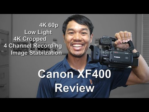 Canon XF400 Review, Low Light Test, Autofocus, and Image Stabilization Test