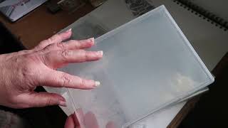 Plastic Storage Cases for Rubber Stamps review