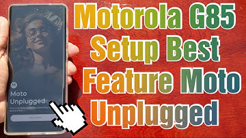 Motorola G85 5G How to Setup Moto-Unplugged|Find Balance by Disconnecting From Digital Distractions