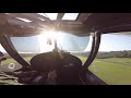 Landing Practice in the Ikarus C42B Microlight