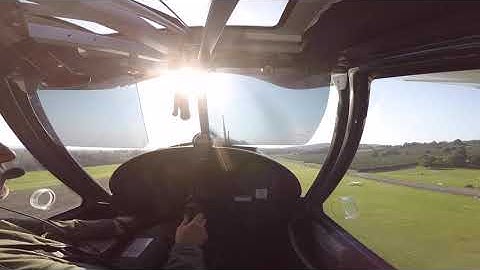 Landing Practice in the Ikarus C42B Microlight