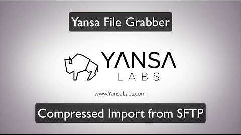 Yansa File Grabber - Compressing files before import in ServiceNow
