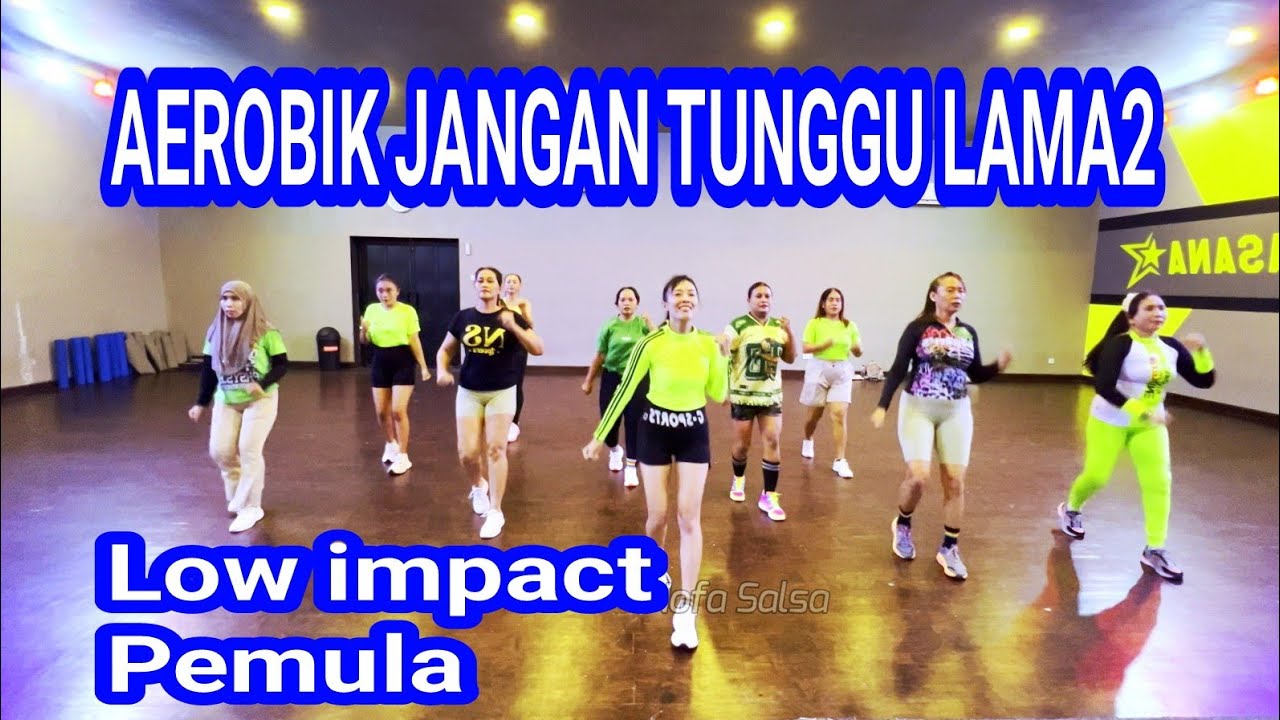 Musik Aerobic Terbaru 2026 Low Impact Jangan Tunggu Lama Lama Nofa Salsa