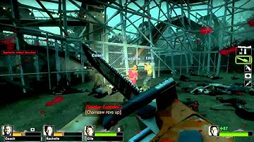 Left 4 Dead 2 - Melee Cheat Playthrough - Part 11 Coaster