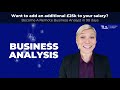 Extra Income | Want to add an additional £25k to your salary ? #businessanalysis #additionalincome