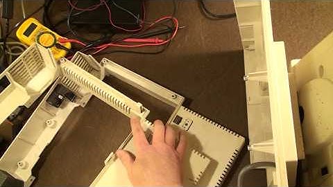 AT&T UNIX PC 3b1 Monitor Neck Assembly Removal / Disassembly