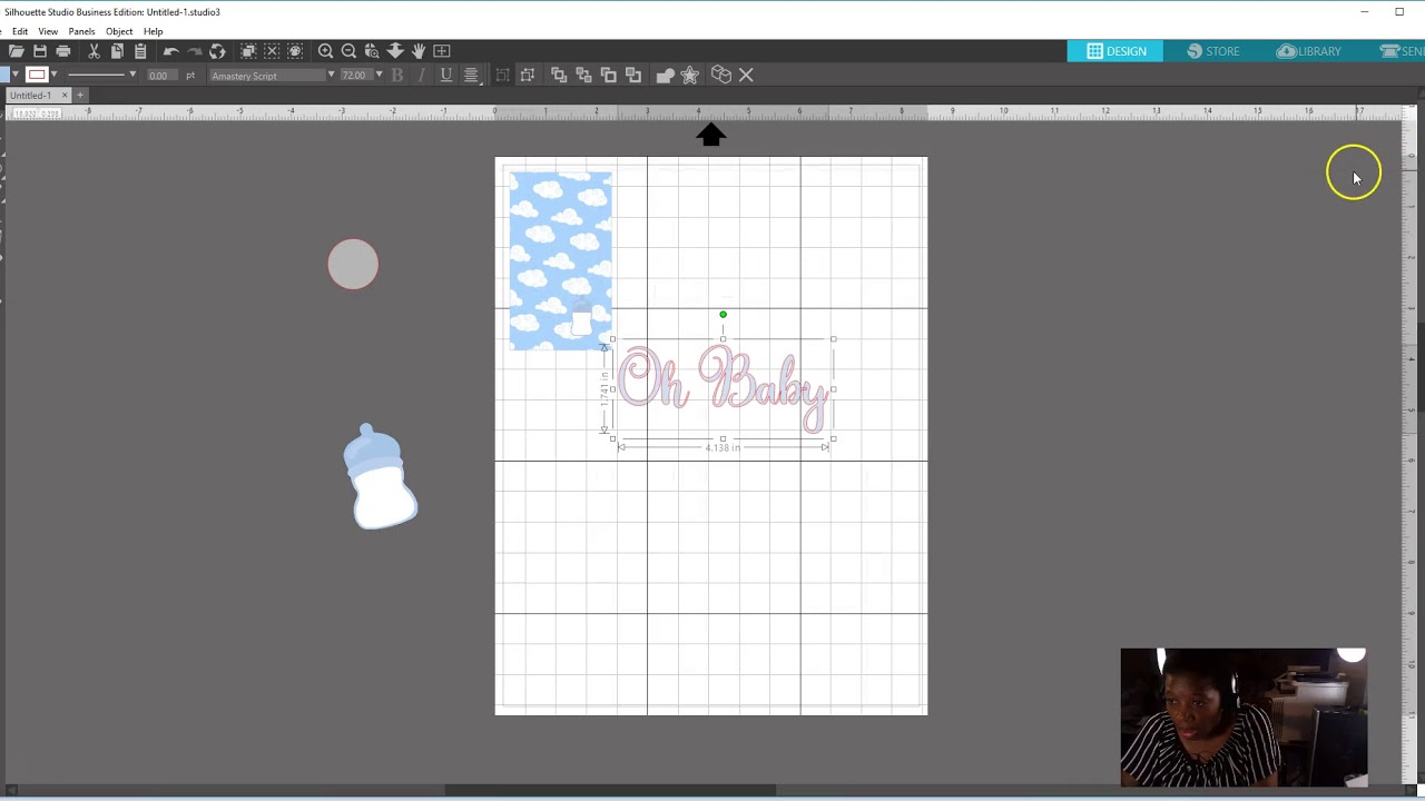 Creating A Scratch Off Ticket Using Silhouette