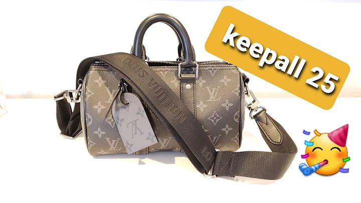 LOUIS VUITTON KEEPALL 25 | REVERSE CANVAS | REVIEW | WHAT FITS