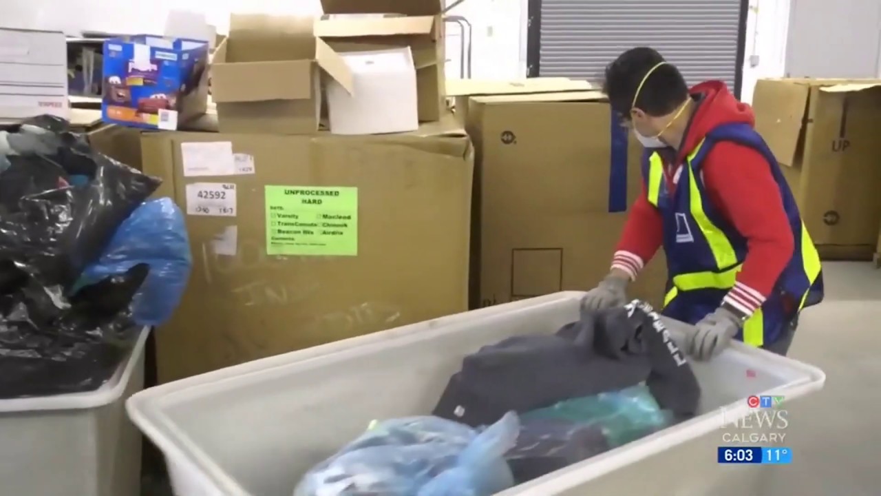 CTV News Calgary Goodwill Donation Centres ReOpen YouTube
