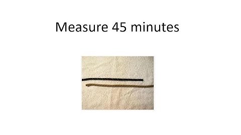 24 Standard Interview Puzzles - MEASURE 45 MINUTES