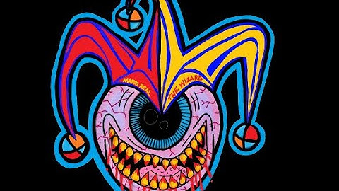 How to draw a Joker one eye