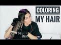 COLORING MY OWN HAIR! | Paige Danielle