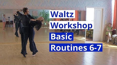Waltz Basic Routines Workshop 6-7 | demo by Edgars Linis - Eliza Ancane