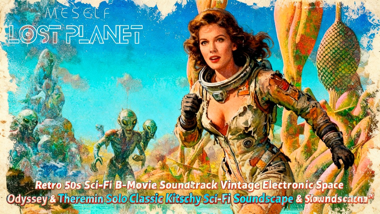 Meself - LOST PLANET (Official Audio) | • Retro 50s Sci-Fi B-Movie Soundtrack