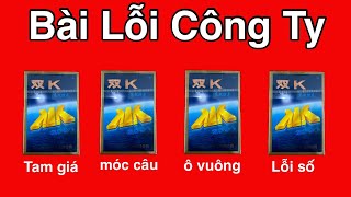 Bài Lỗi CôngTy | Bài Lỗi Tam Giác ,Móc Câu ,ô Vuông, Số Mới Nhất 2024 dễ nhìn