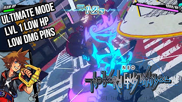 [NEO The World Ends With You] Go-go Beringei Boss | No Damage LvL1 (Ultimate Mode) {PS4 1080p 60fps}